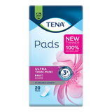 6 x TENA Pad Ultra Thin Mini Standard Length 20 Pack - For Discreet and Secured Protection