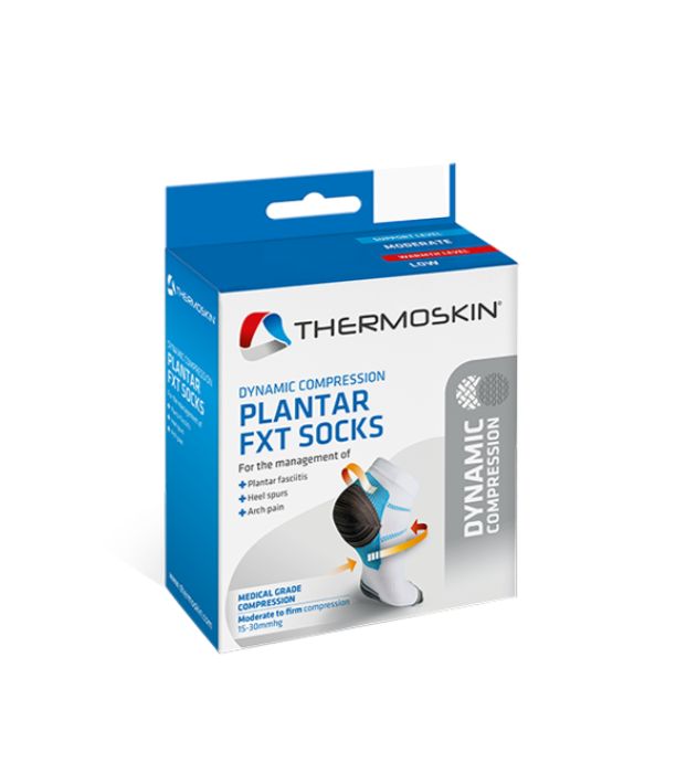 Thermoskin Dynamic Compression Plantar FXT Socks Ankle Large 85601