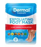 Dermal Therapy Exfoliating Foot Mask 4ml 3 in 1