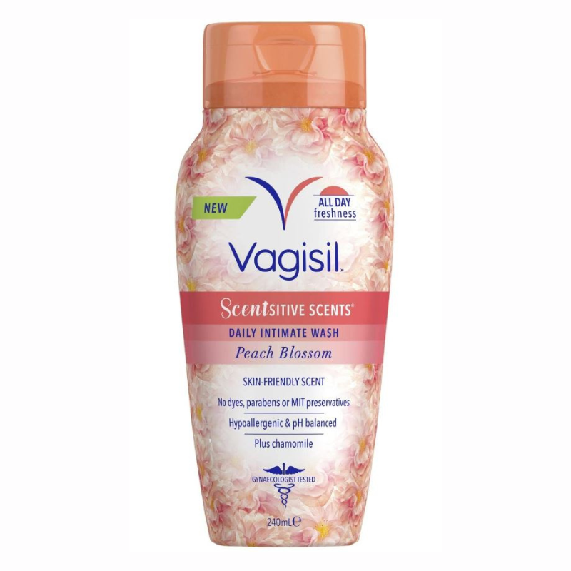 Vagisil Intimate Wash Scentsitive Scents Peach Blossom 240 ml