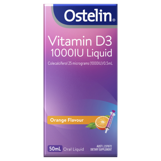 Ostelin Vitamin D 1000IU Adult Liquid - 50mL