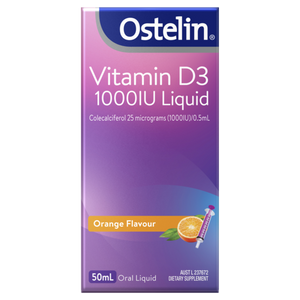 Ostelin Vitamin D 1000IU Adult Liquid - 50mL