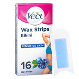 Veet Easy-Gel Bikini Wax Strips for Sensitive Skin