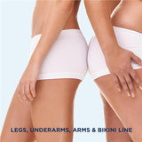 Veet Easy-Gel Legs Wax Strips Sensitive Skin 20 Strips With 2 Perfect Finish Wipes
