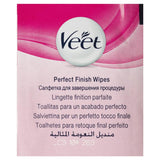 Veet Easy-Gel Legs Wax Strips Sensitive Skin 20 Strips With 2 Perfect Finish Wipes