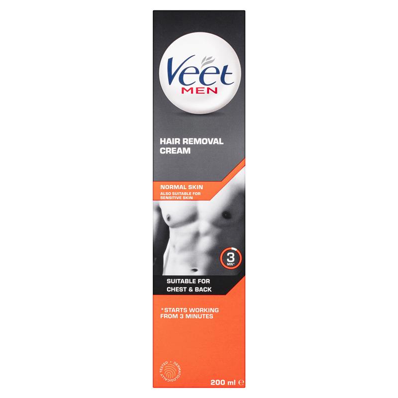 Veet Men Hair Removal Cream Normal Skin 200ml