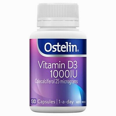 Ostelin Vitamin D3 - 130 Capsules