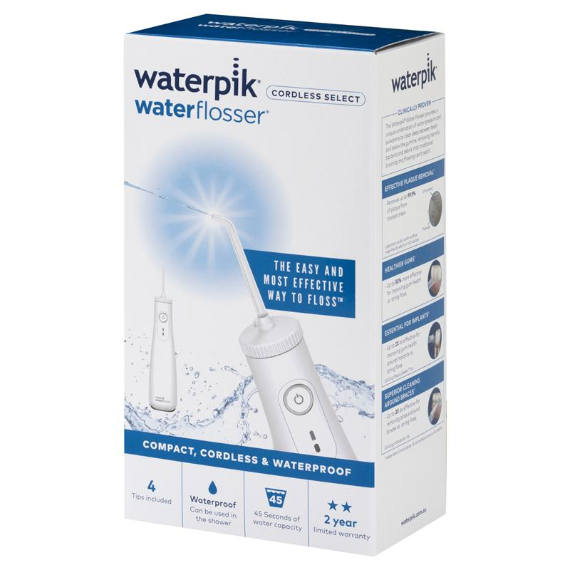 WaterPik WP-450A Water Flosser Cordless Plus White