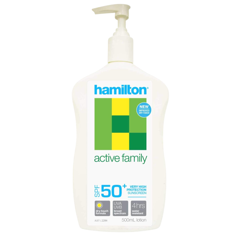 Hamilton Active Family SPF50+ Lotion 500 ml