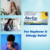 Allereze 10mg Hayfever & Allergy Relief 10 Tablets