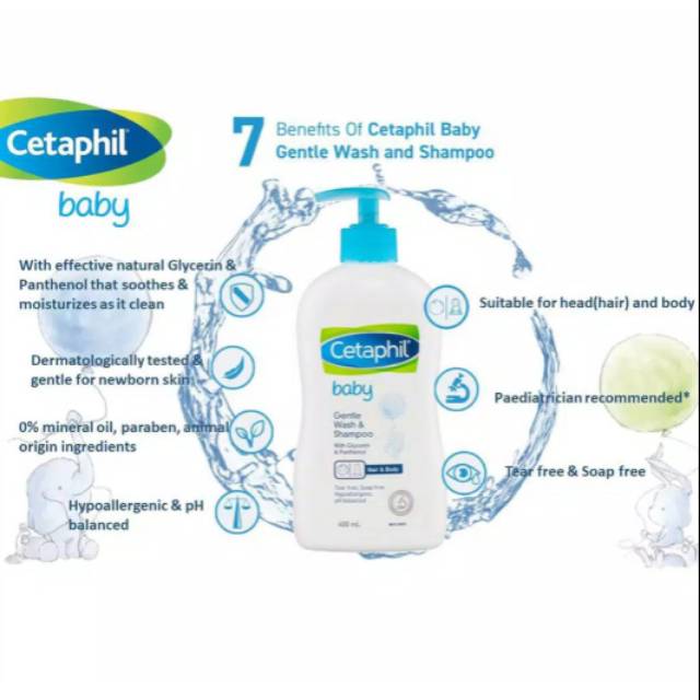 Cetaphil Baby Gentle Wash & Shampoo 230ml