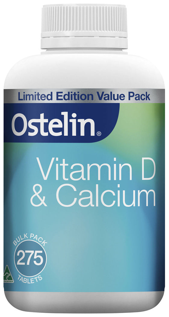 Ostelin Vitamin D & Calcium - 275 Tablets