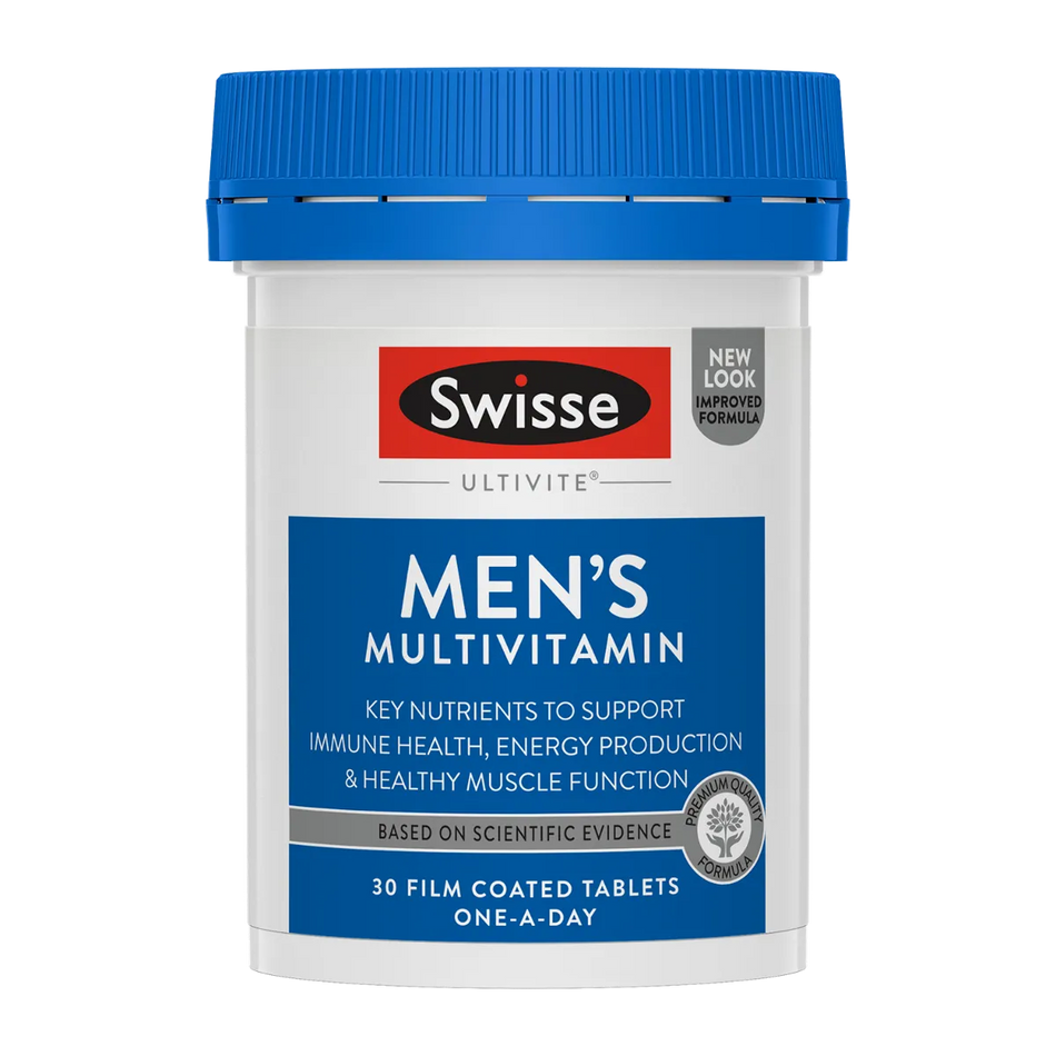 Swisse Ultivite Men's Multivitamin 30 Tablets