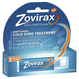 Zovirax Cold Sore Cream Aciclovir Pump 2g